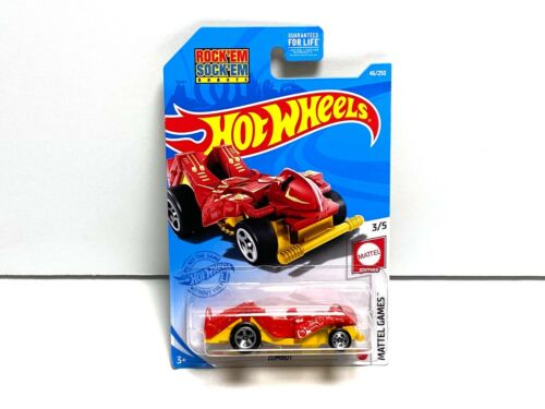 Hot Wheels 2021 Mattel Games 3/5 RED Zombot 46/250